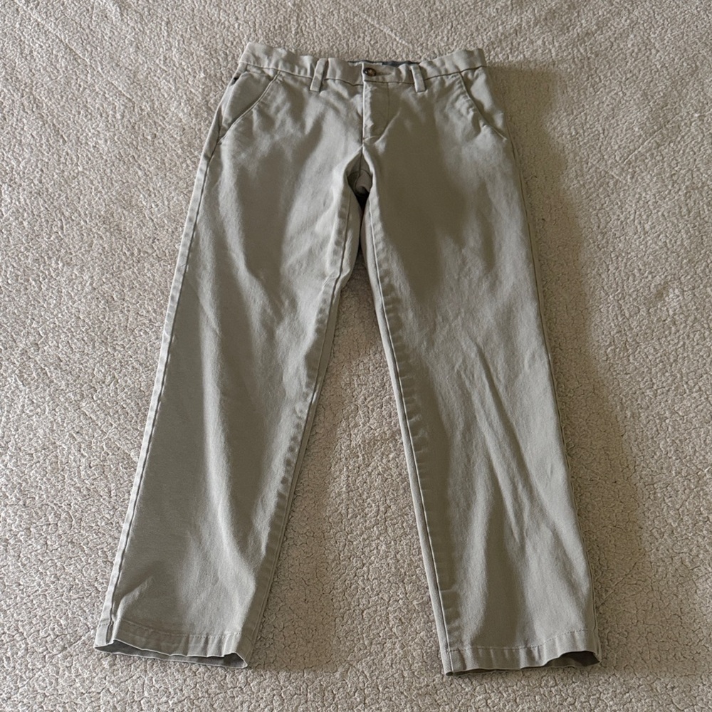 Dockers Women's Light Gray Ankle Pants Size 28